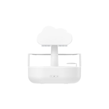 White electronic device with a transparent cover on a white background
