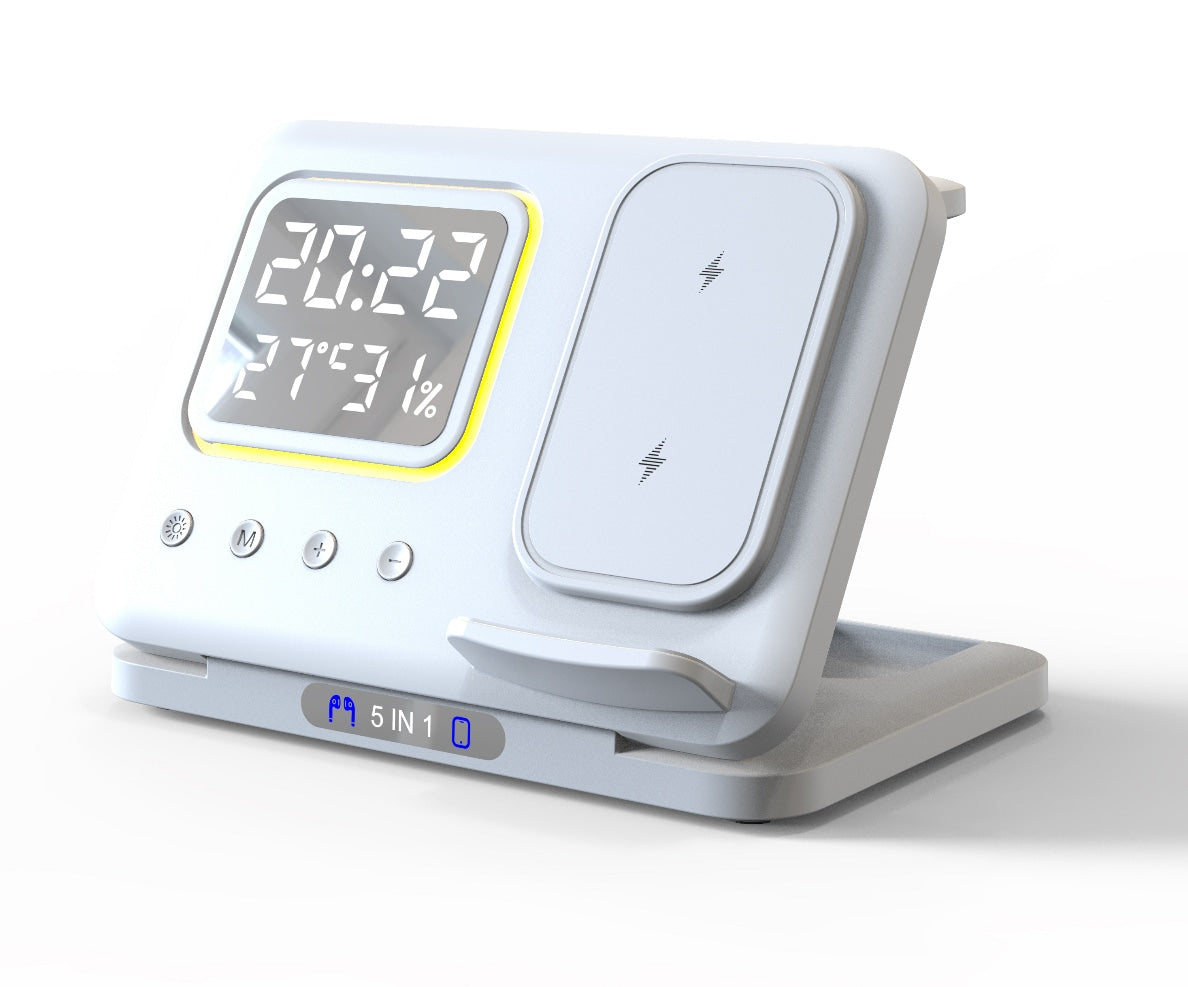 White Wireless Charging Stand