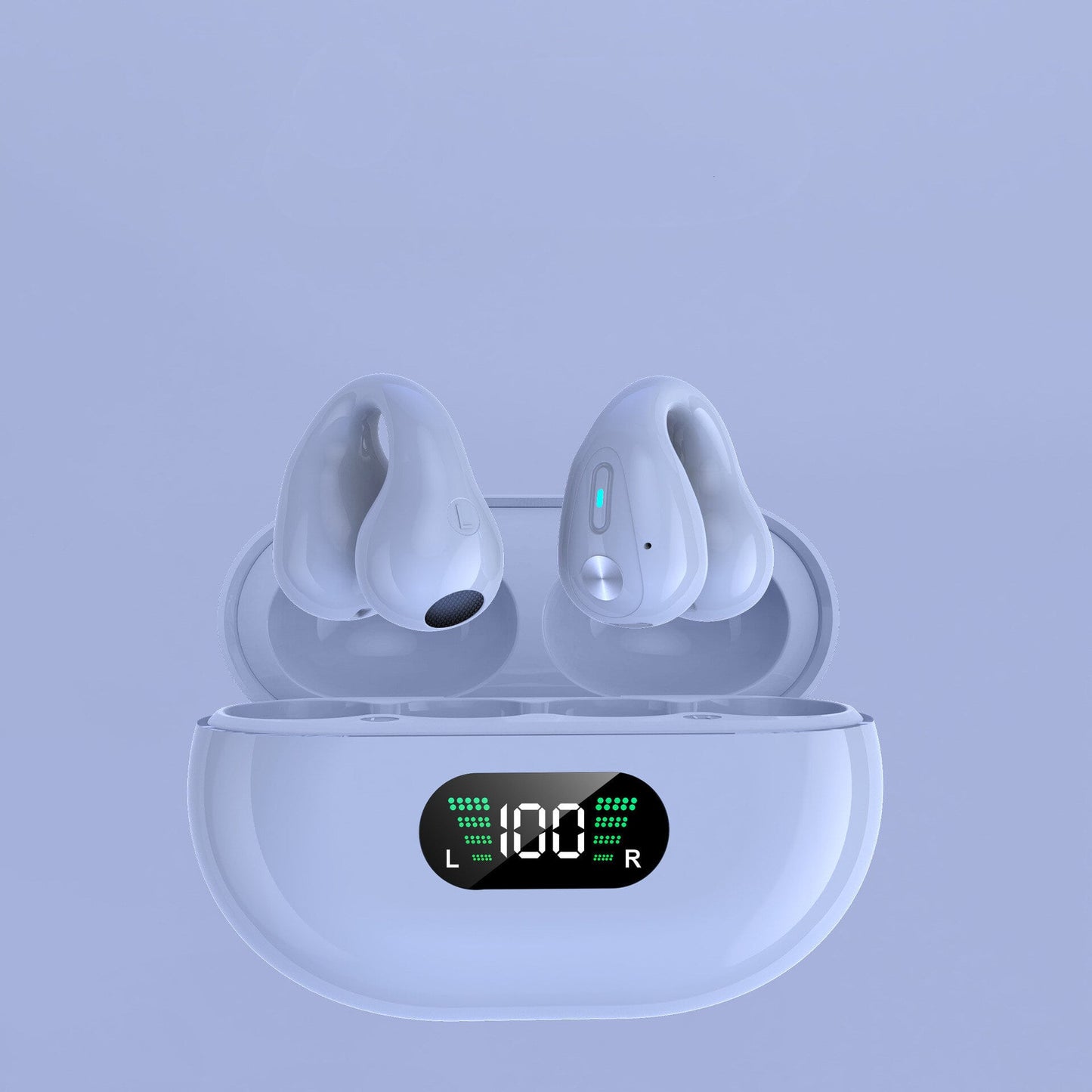 White Wireless Earbuds