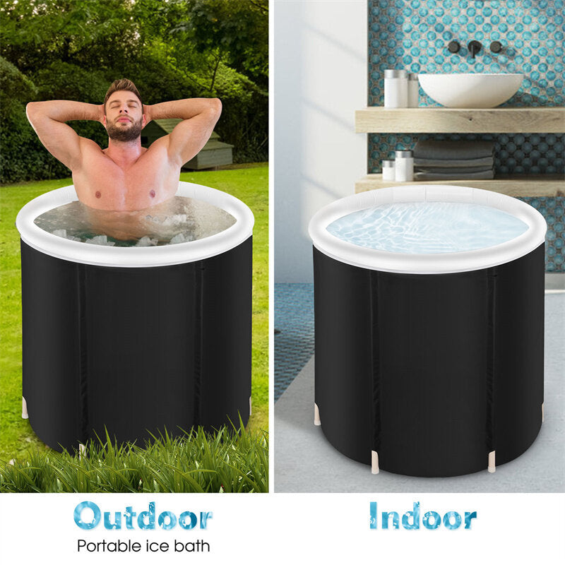 You can use your ice bath tub both indoor and outdoor