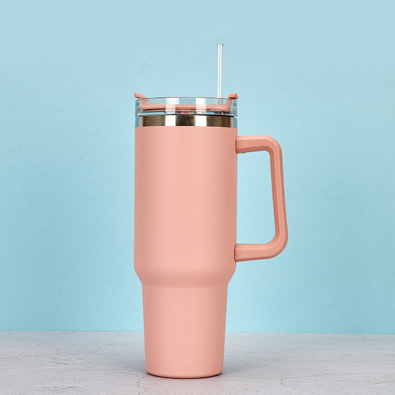 Pink Stainless Steel Cup