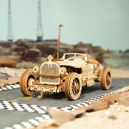 3D Wooden Puzzle - Grand Prix Car