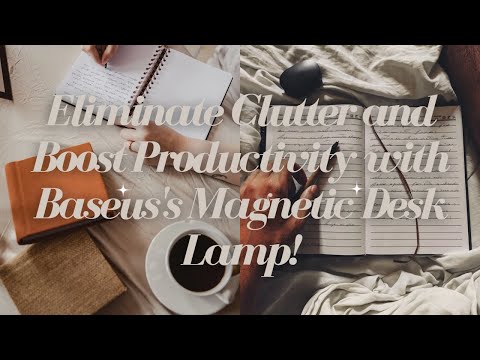 Baseus Magnetic Desk Lamp YouTube Video