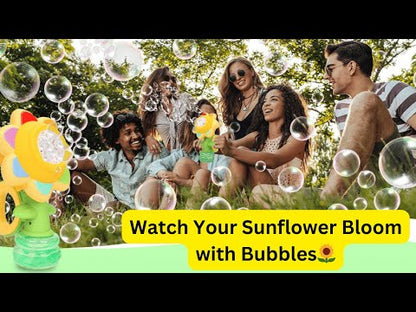 Dancing Sunflower Bubble Toy YouTube Video