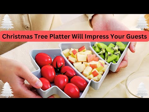 Christmas Tree Platter YouTube Video