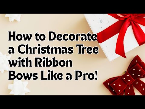 Christmas Bow YouTube Video