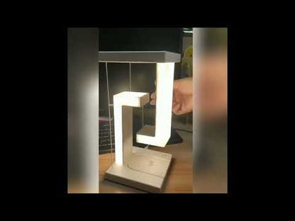 Wireless Charging Nightstand Lamp, Geometric LED Desk Lamp with Qi Charger & USB Ports, Plant Shelf Table Lamp for Bedroom, Dorm & Home Office YouTube Video