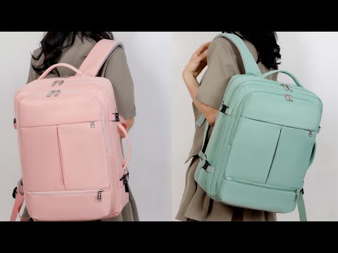 Best Rated Large Capacity Travel Backpack with USB Charging Port for Men & Women YouTube Video