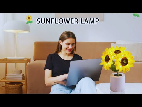 Sunflower Lamp YouTube Video