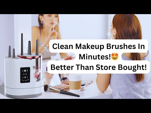 Makeup Brush Cleaner YouTube Video