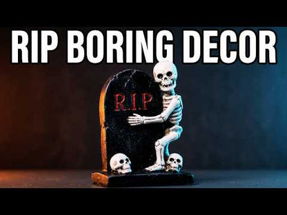 Halloween Tabletop Decor – 6 Ghost, Skeleton & Haunted House Designs | Mini Figurines for Gothic Shelves & Spooky Party Displays YouTube Video