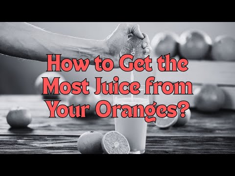 Orange Juicer YouTube Video