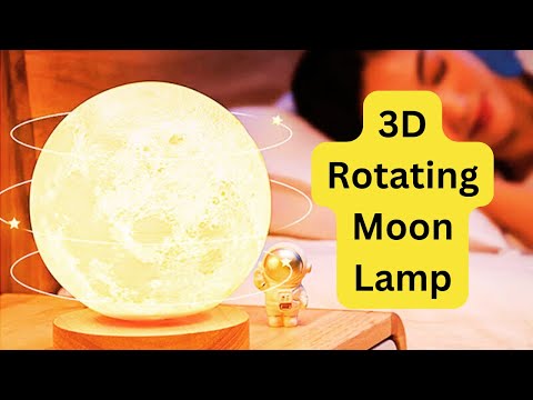 Levitating Moon Lamp YouTube Video