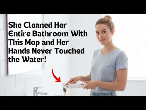 Mini Mops House Cleaning with Super Absorbent Sponge | One-Press Wring | Hands-Free Cleaning | Bathroom, Kitchen, Car & Floor YouTube Video