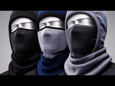 Unisex Winter Balaclava Ski Mask Fleece Hooded Scarf Windproof Coldproof Face Cover, Outdoor Thermal Neck Warmer for Cycling, Hiking, Snowboarding, Motorcycle Riding YouTube Video