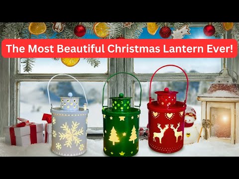 Christmas Lantern YouTube Video