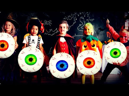 Halloween Eyeballs YouTube Video
