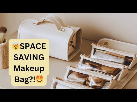 Folding Makeup Bag YouTube Vdeo