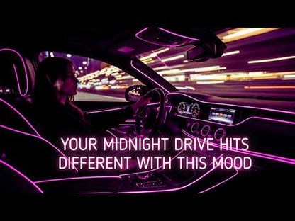 Best Car LED Lights With USB Drive – 16.5ft Fiber Optic Neon Wire, 7 Colors, Plug-and-Play, Interior Atmosphere Lighting YouTube Video