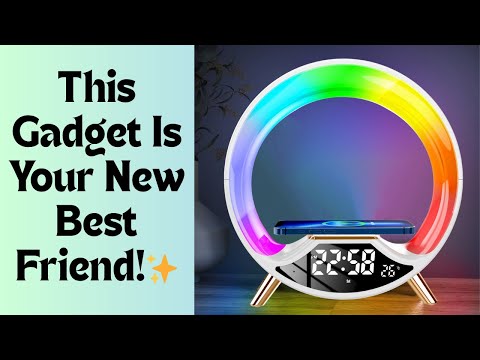 Night Light Bluetooth Speaker YouTube Video