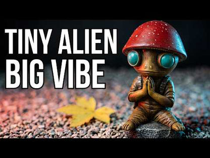 Halloween Alien Garden Statue – 4 Quirky Mini Figurine Designs with Mushroom, Wizard & Meditating Characters for Spooky Decor YouTube Video