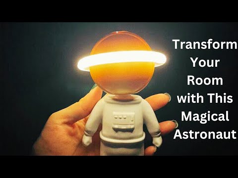 Astronaut Galaxy Projector YouTube Video