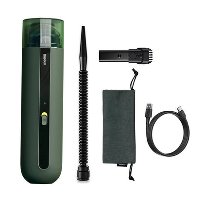 The Best Selling Wireless Vacuum Cleaner - Free Shipping Worldwide - Green Color - Baseus Brand