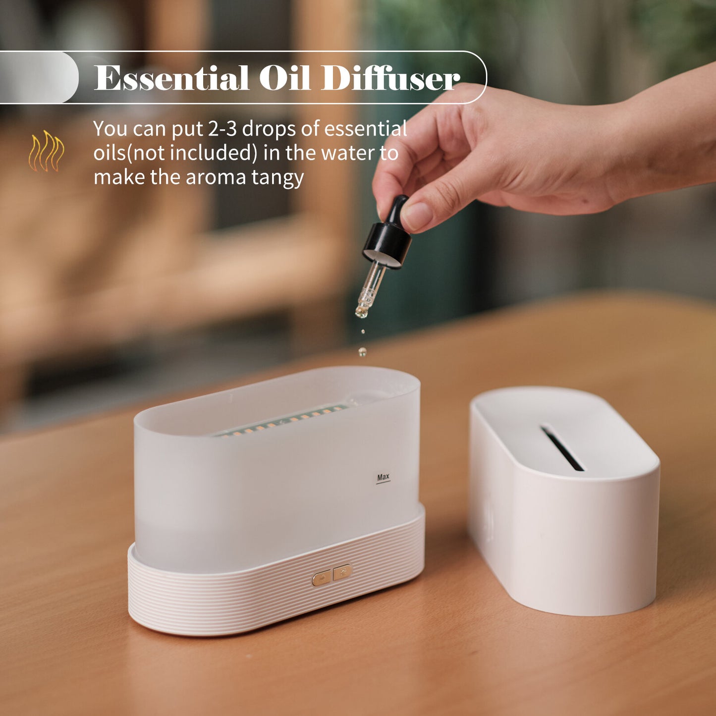 Diffuser Home Dehumidifier - Add your favorite essential oil to make the aroma tangy