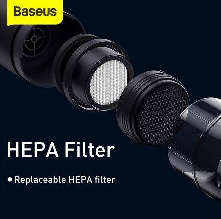 Baseus A2 Vacuum Cleaner comes with HEPA Filter