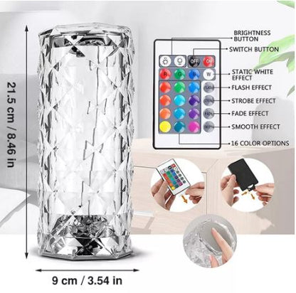 Crystal Table Lamp Parameters