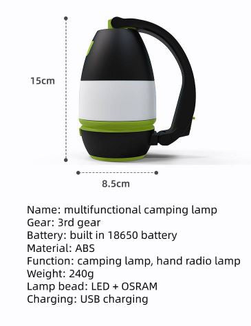 Emergency Flashlight Dimensions & Specifications