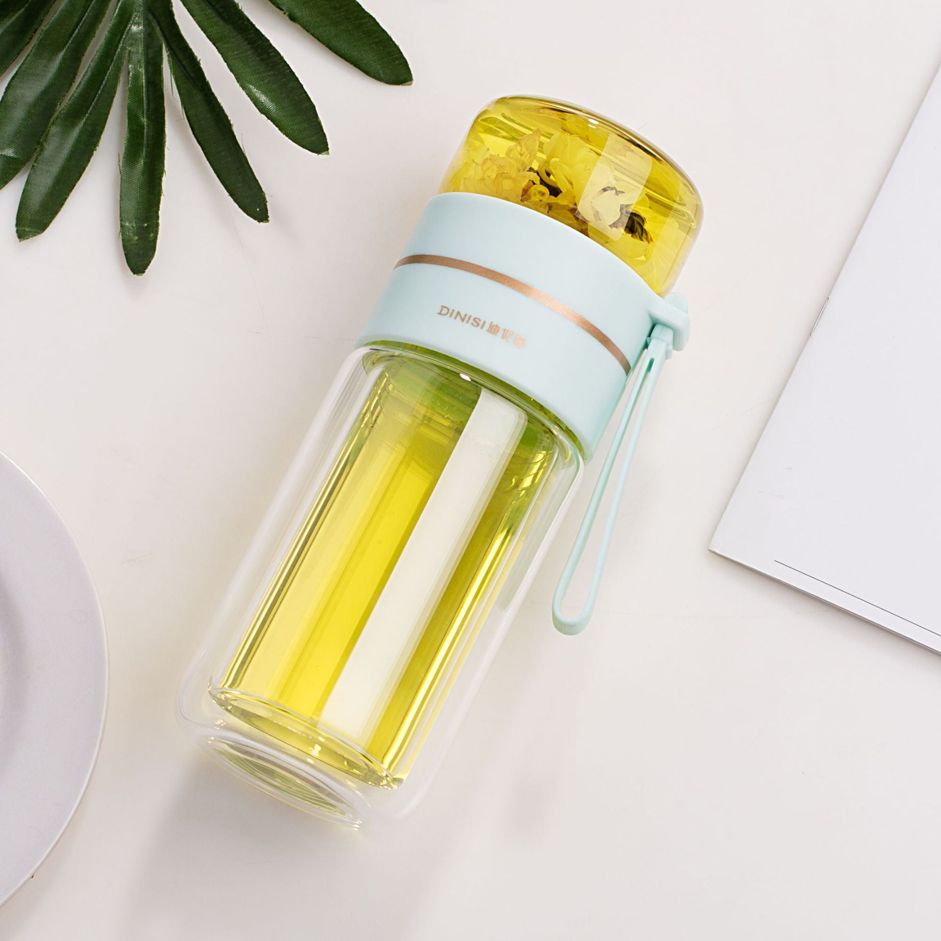 Green Tea Infuser Bottle 400ml