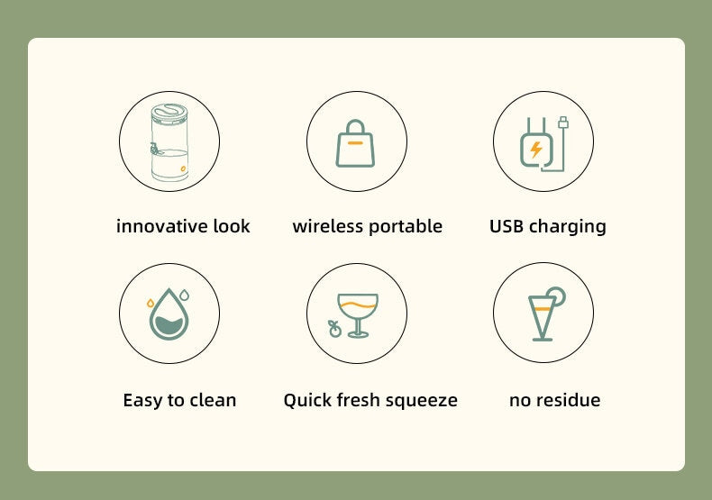 The Citrus Juicer is easy to use and charge