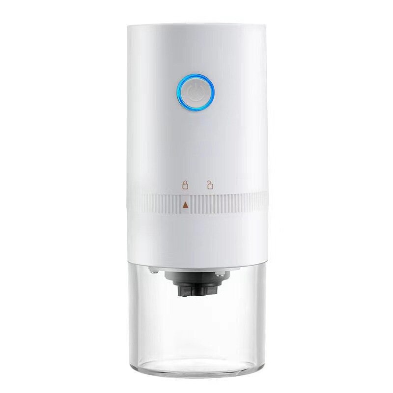 Electric Coffee Grinder - White Color